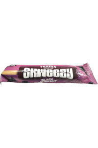 Frozen smoothie with blackcurrant flavor