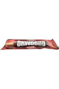Frozen smoothie with strawberry flavor