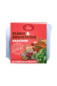 THIN & CRISPY TOASTS WITH TOMATOES AND BASIL