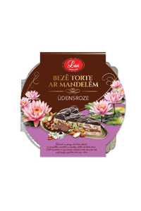 Meringue cake with almonds «Waterlily»