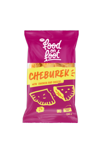 Cebureks with chicken and cheese