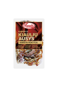 Hot smoked pork ears «Kaimiškos»