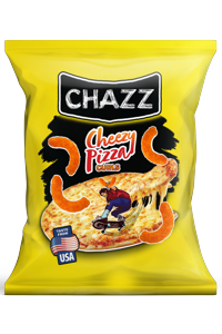 Crispy corn curls Pizza flavour