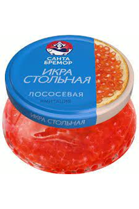 Red caviar «Stolnaya» imitation pasteurized