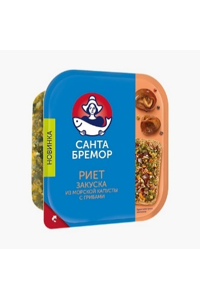 Seaweed salad with mushrooms «Rillettes»