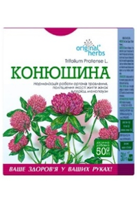 Red clover tea drink