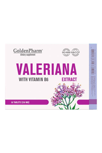 Valerian extract + B6 50 tabs