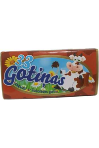 33 Cows biscuits with chocolate taste