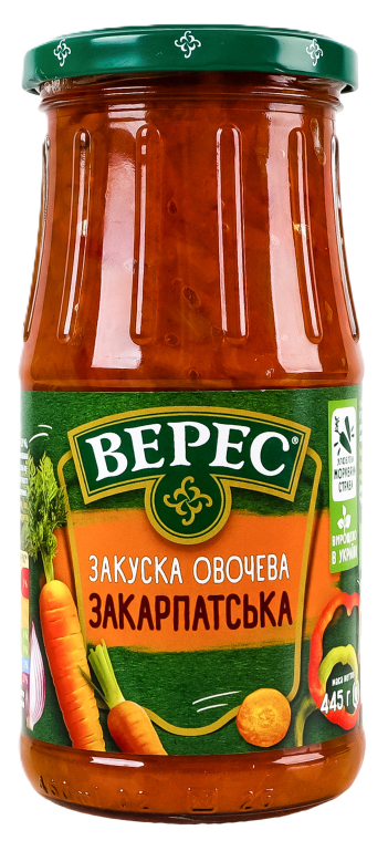 Vegetable salad "ZAKARPATSKA"
