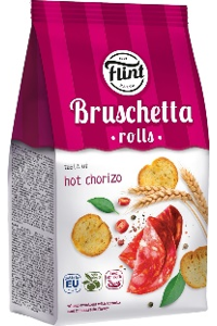 Bruschetta with the taste of "Spicy chorizo"