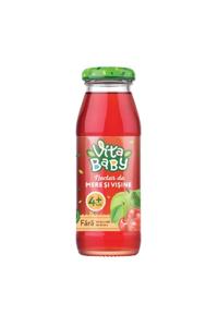 Apple cherry bleached juice 97% Fruit Part GLASS