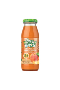 Peach juice with pulp 55% Fruit Part GLASS