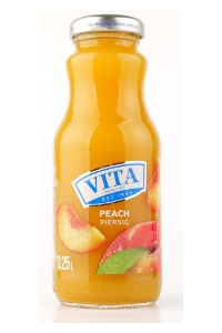 Peach nectar 45 % Fruit Part GLASS