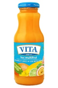Multifruit juice 100% Sugar Free GLASS