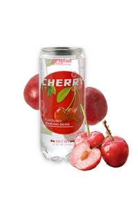 CHERRY flavoured sparkling drink
