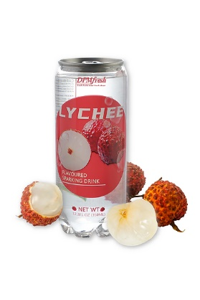 Lychee flavoured sparkling drink