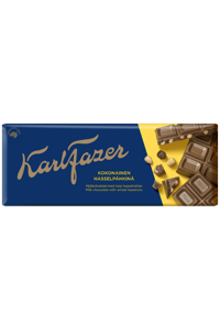 Karl Fazer chocolate with whole hazelnut