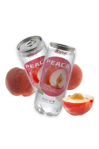 Peach flavoured sparkling drink