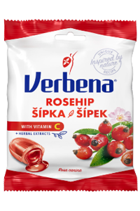 Candies Verbena soft with rosehip and vitamin C