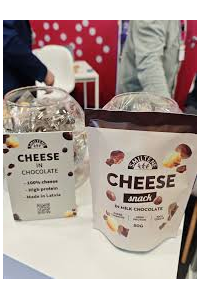 Cheese snack milk chocolate
